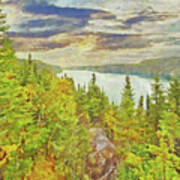 The Saguenay Fjord National Park In Quebec 2 Poster