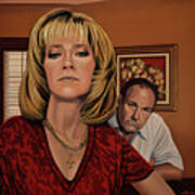 The Sopranos Painting Poster