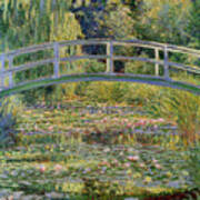 The Waterlily Pond With The Japanese Bridge Poster