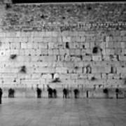 The Western Wall, Jerusalem 2 Poster