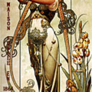 Theophile Roederer - Champagne - Vintage Art Nouveau Advertising Poster Poster