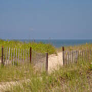 This Way To The Beach Poster