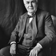 Thomas Edison - Inventor And Businessman Poster