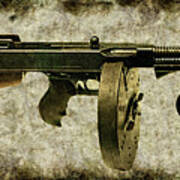 Thompson Submachine Gun 1921 Poster