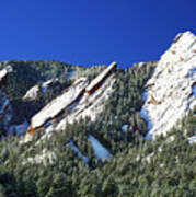 Three Flatirons Poster