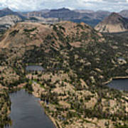 Three Lakes Divide Panoramic Poster