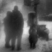 Through A Glass Darkly - Winter In New York Poster