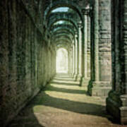 Through The Colonnade Poster
