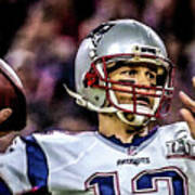 Tom Brady - Touchdown Poster