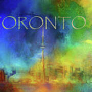 Toronto - Cityscape Poster