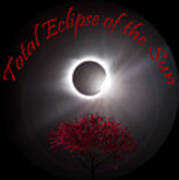Total Eclipse T Shirt Art Poster