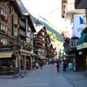 Town Of Zermatt Poster