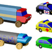 Toy Cars Poster