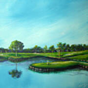 Tpc 17th Hole 2010 Poster