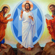 Transfiguration Of Jesus Poster