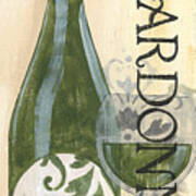 Transitional Wine Chardonnay Poster