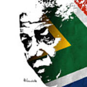 Tribute To Nelson Mandela Poster