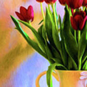 Tulips - Digital Art Poster