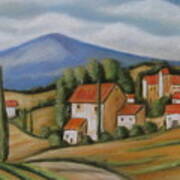Tuscan Landscape Poster
