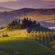 Tuscan View Poster