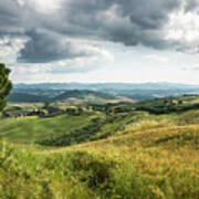 Tuscany Landscape - Volterra, Italy - Landscape Photography Poster
