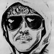 Unabomber Ted Kaczynski Police Sketch 1 Poster