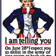 Uncle Sam -- I Am Telling You Poster