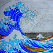 Under The Wave, Off Kanagawa After Katsushika Hokusai Poster