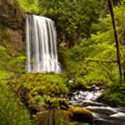 Upper Bridal Veil Falls Poster