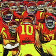 Usc Trojan Football Poster