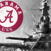 Uss Alabama Crimson Tide Poster