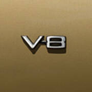 V8 Sign Poster