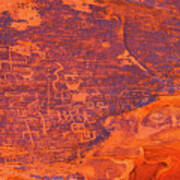 Valley Of Fire Petroglyphs One Poster