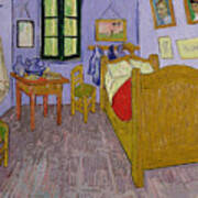Van Goghs Bedroom At Arles Poster