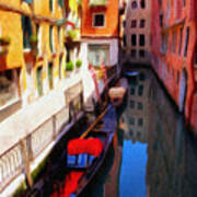 Venetian Canal Poster