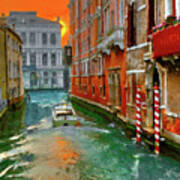 Venezia. Ca'gottardi Poster