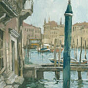 Venice. Blue Day Poster