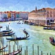 Venice Canal Poster