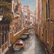 Venice-canale Veneziano Poster