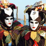 Venice Carnival Mask Poster