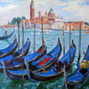 Venice View Of San Giorgio Maggiore Poster