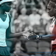 Venus Williams And Serena Williams Poster