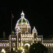 Victoria Legislative Buildings Poster