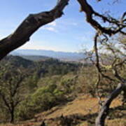 View From Cathedral Hills Poster