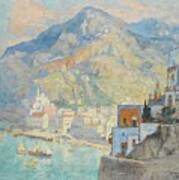 View Of Amalfi Poster