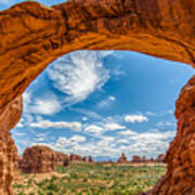 View Through Double Arch Poster