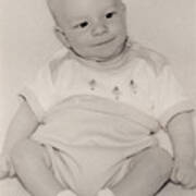 Vintage Baby Boy Poster