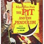 Vintage Classic Movie Posters, The Pit And The Pendulum Poster