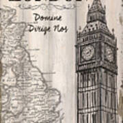 Vintage Travel Poster London Poster