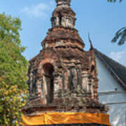 Wat Jed Yod Phra Chedi Containing Image Of Buddha Dthcm0911 Poster